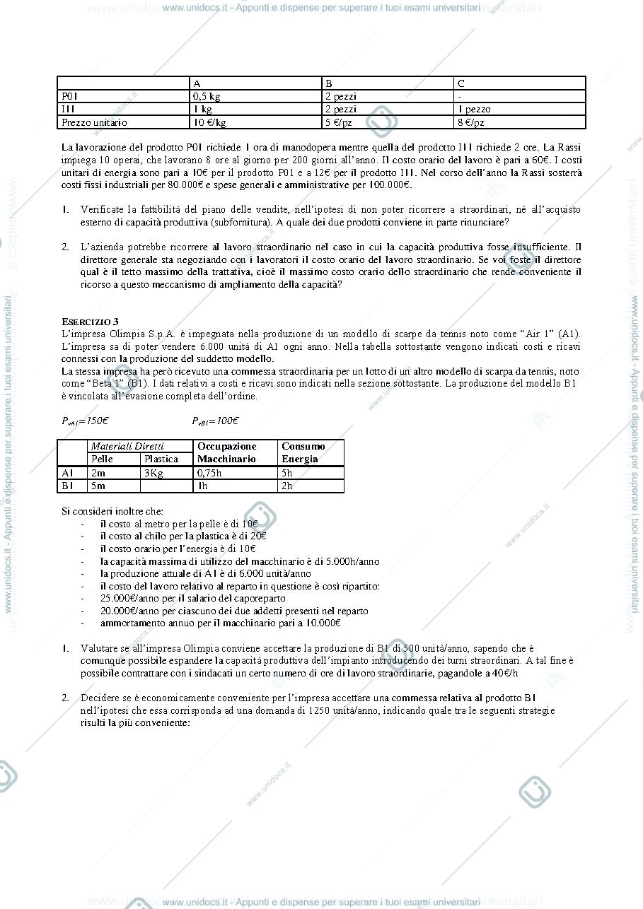Anteprima pagina 2 — Esercizi decisioni di breve prof: Toletti