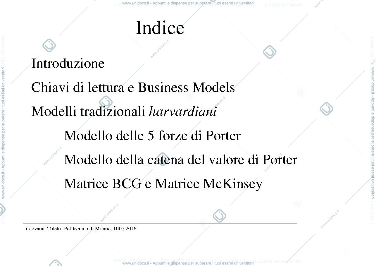 Anteprima pagina 2 — Slide di strategia prof: Toletti