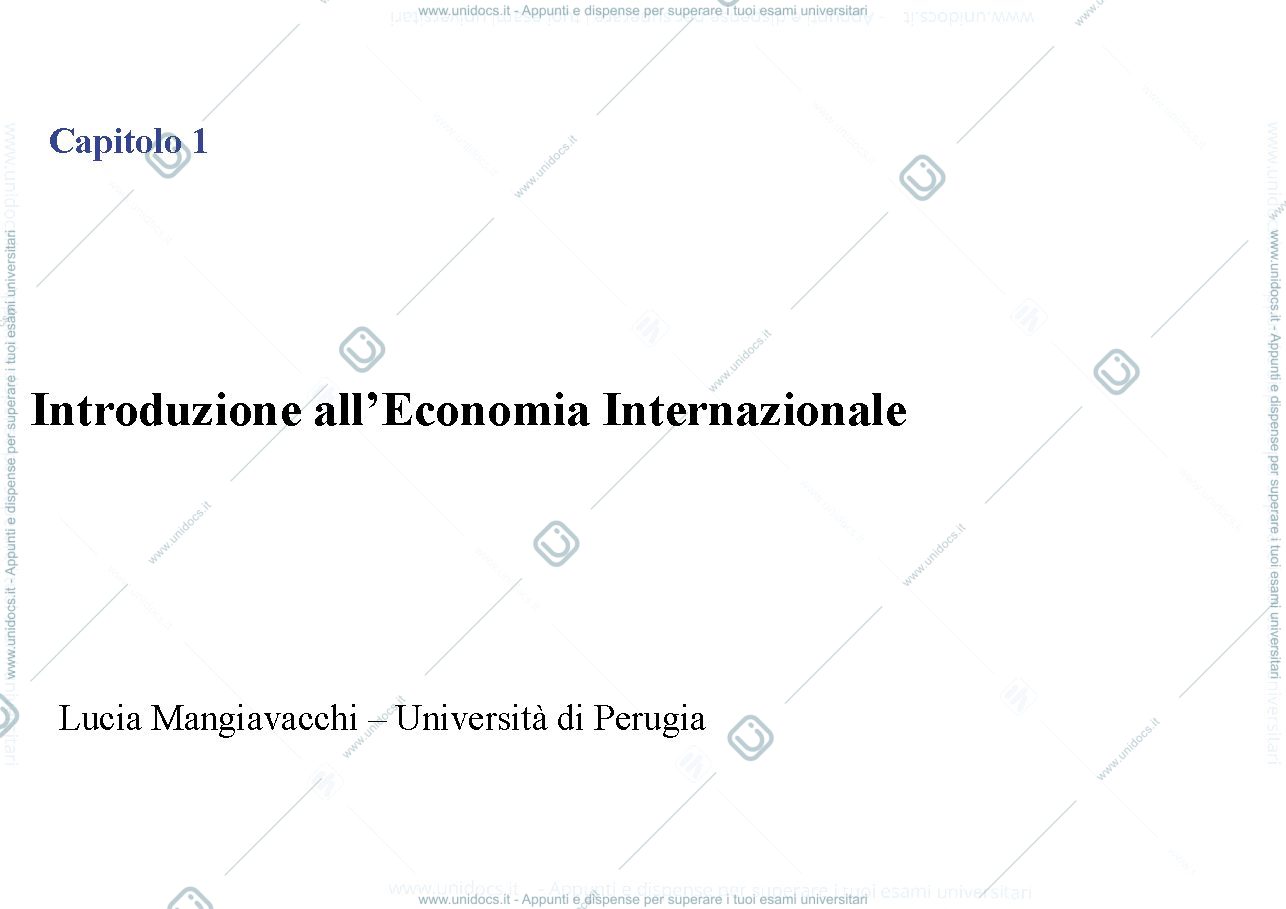 Anteprima pagina 1 — Economia 