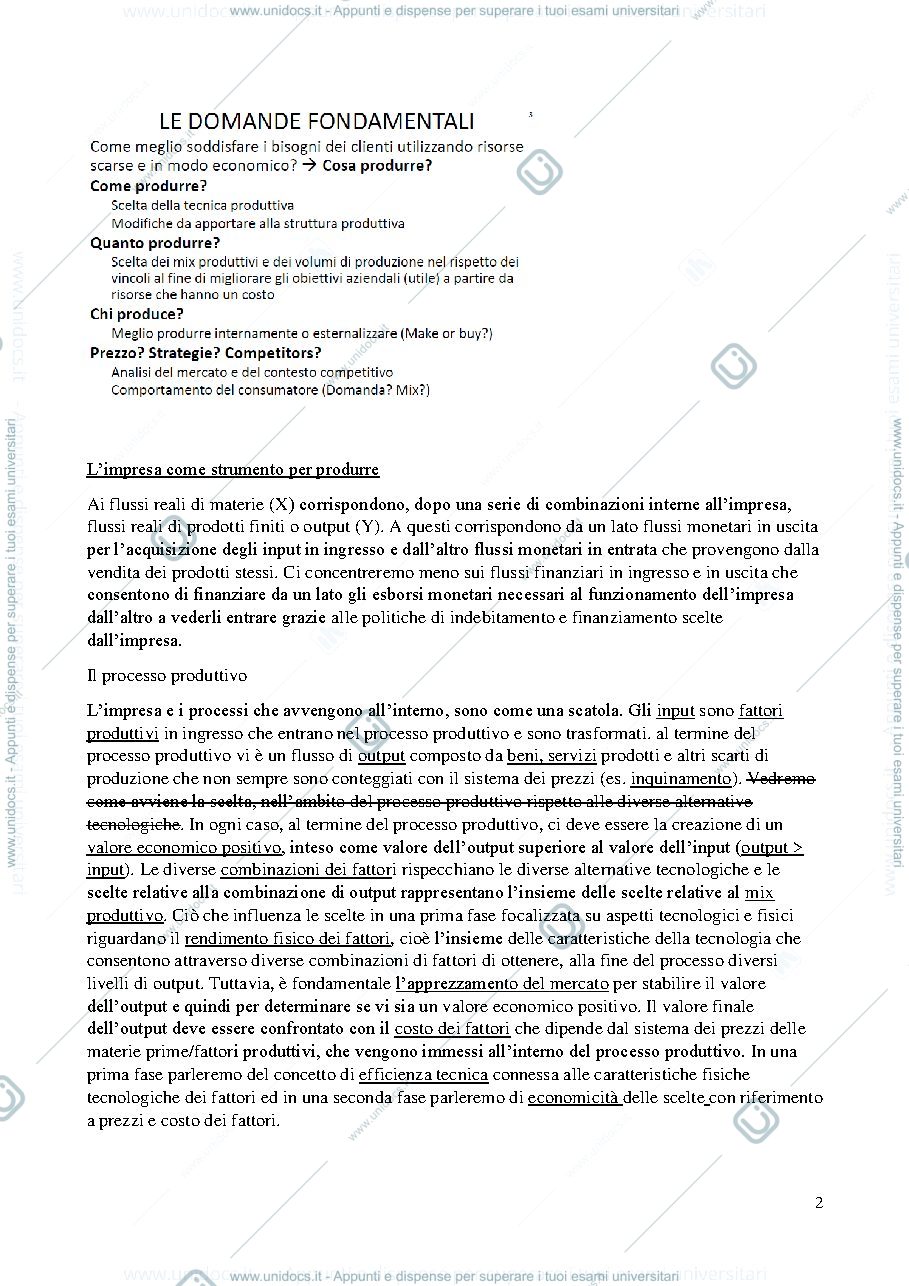 Anteprima pagina 2 — Economia manageriale manello 