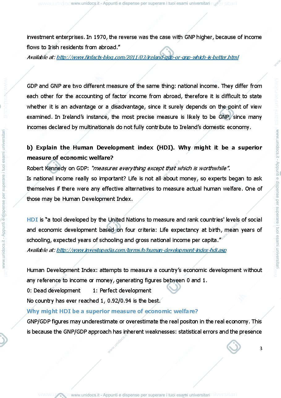Anteprima pagina 3 — Domande esame Intenational Economics
