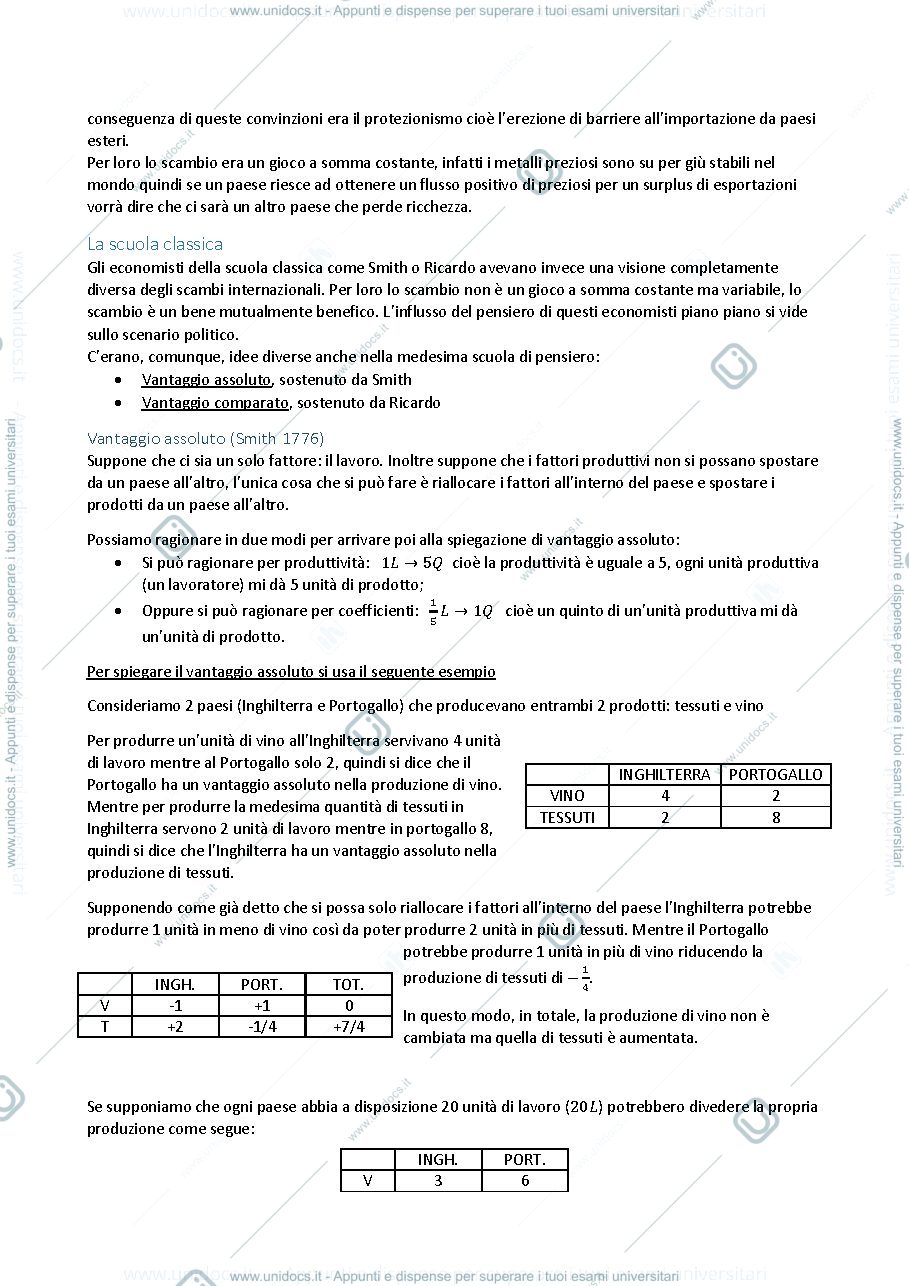 Anteprima pagina 2 — Economia internazionale (fino al teorema di Rybczynski) - P. Scapparone