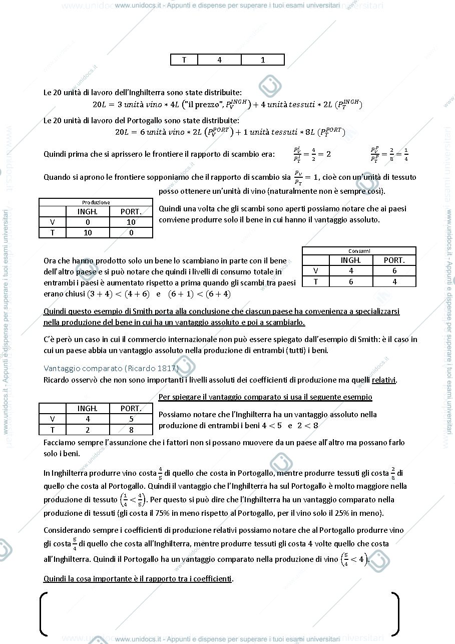 Anteprima pagina 3 — Economia internazionale (fino al teorema di Rybczynski) - P. Scapparone