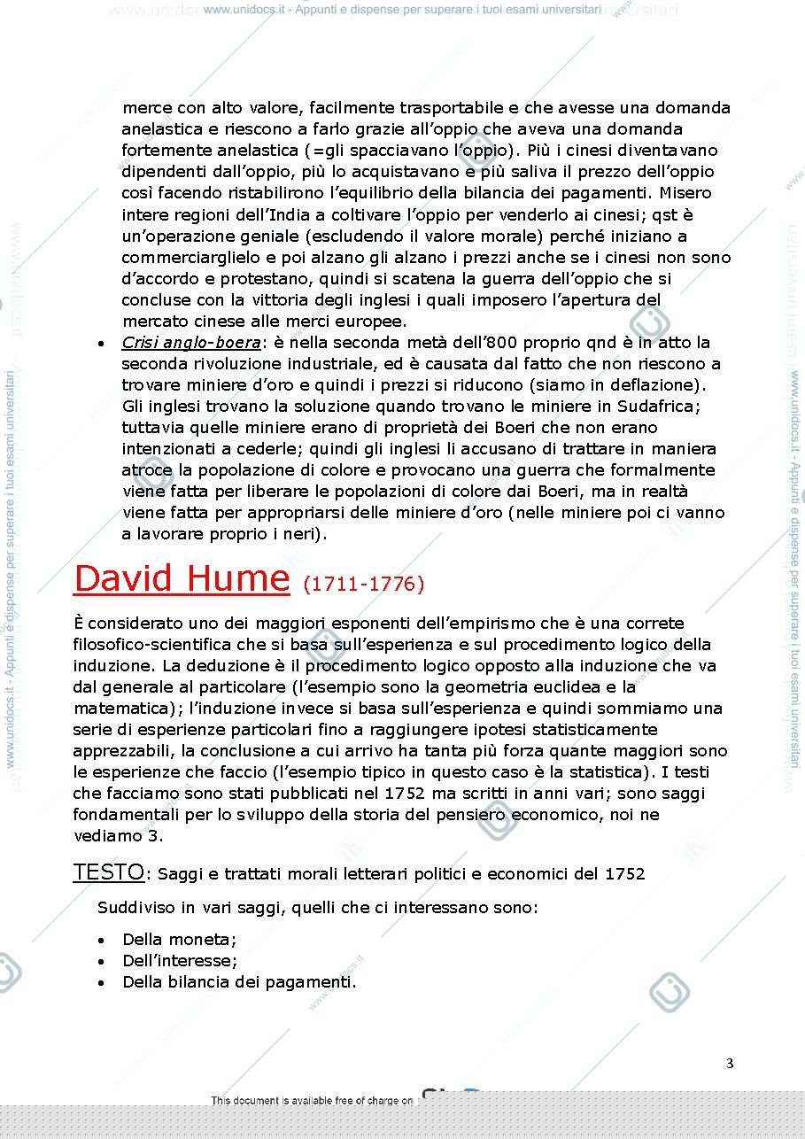 Anteprima pagina 4 — Storia delle teorie monetarie bancarie e finanziarie