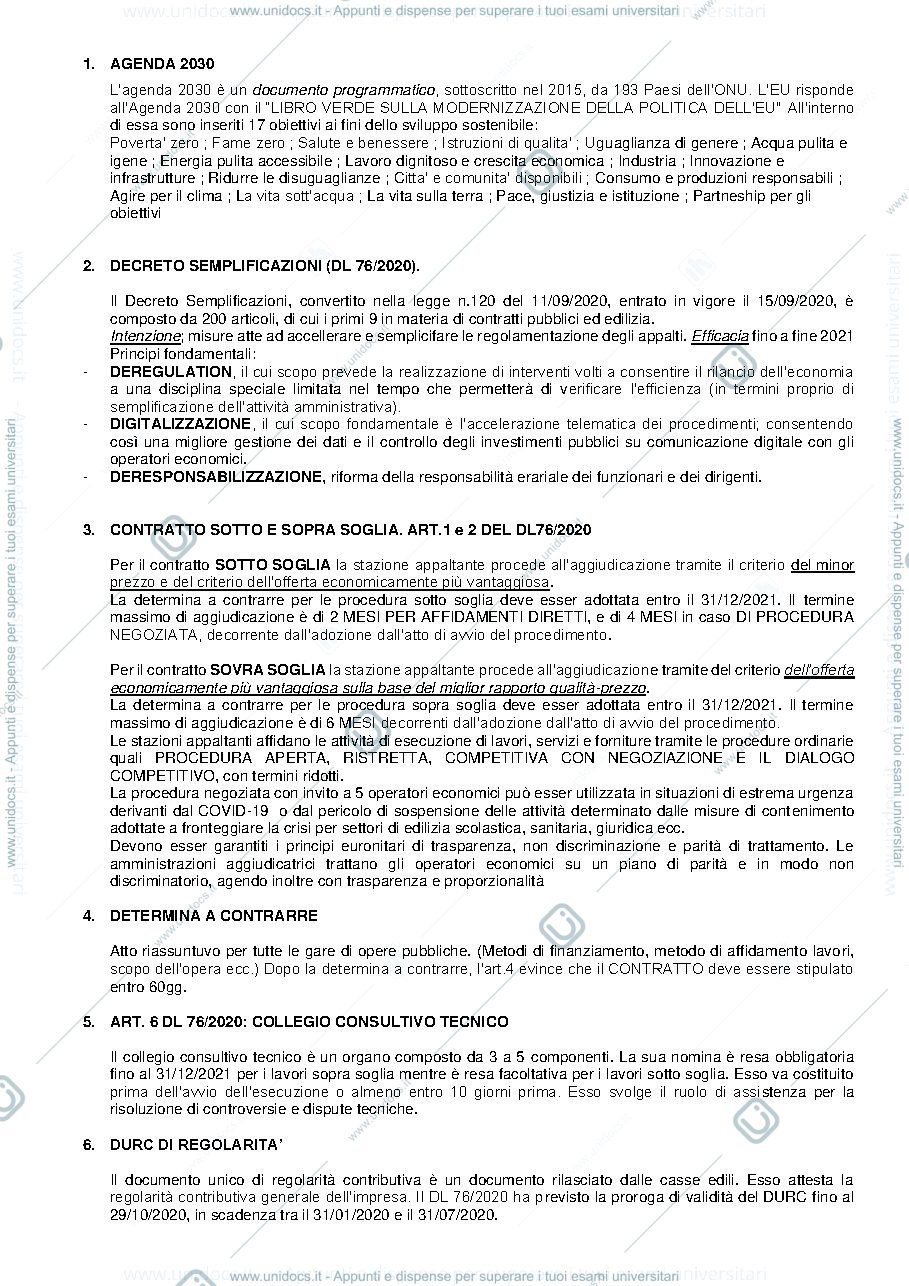 Anteprima pagina 1 — DOMANDE ESAME PARTE CIANCONI
