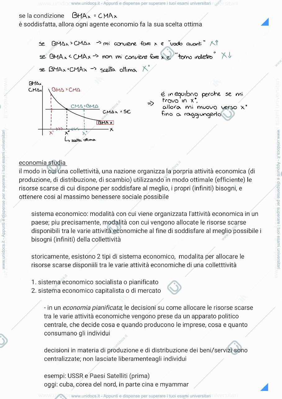 Anteprima pagina 2 — appunti lezione economia politica