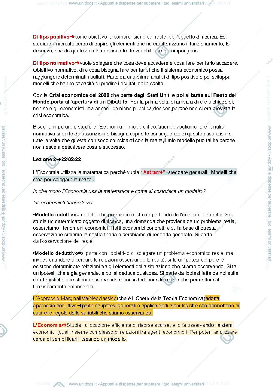Anteprima pagina 5 — Economia Politica