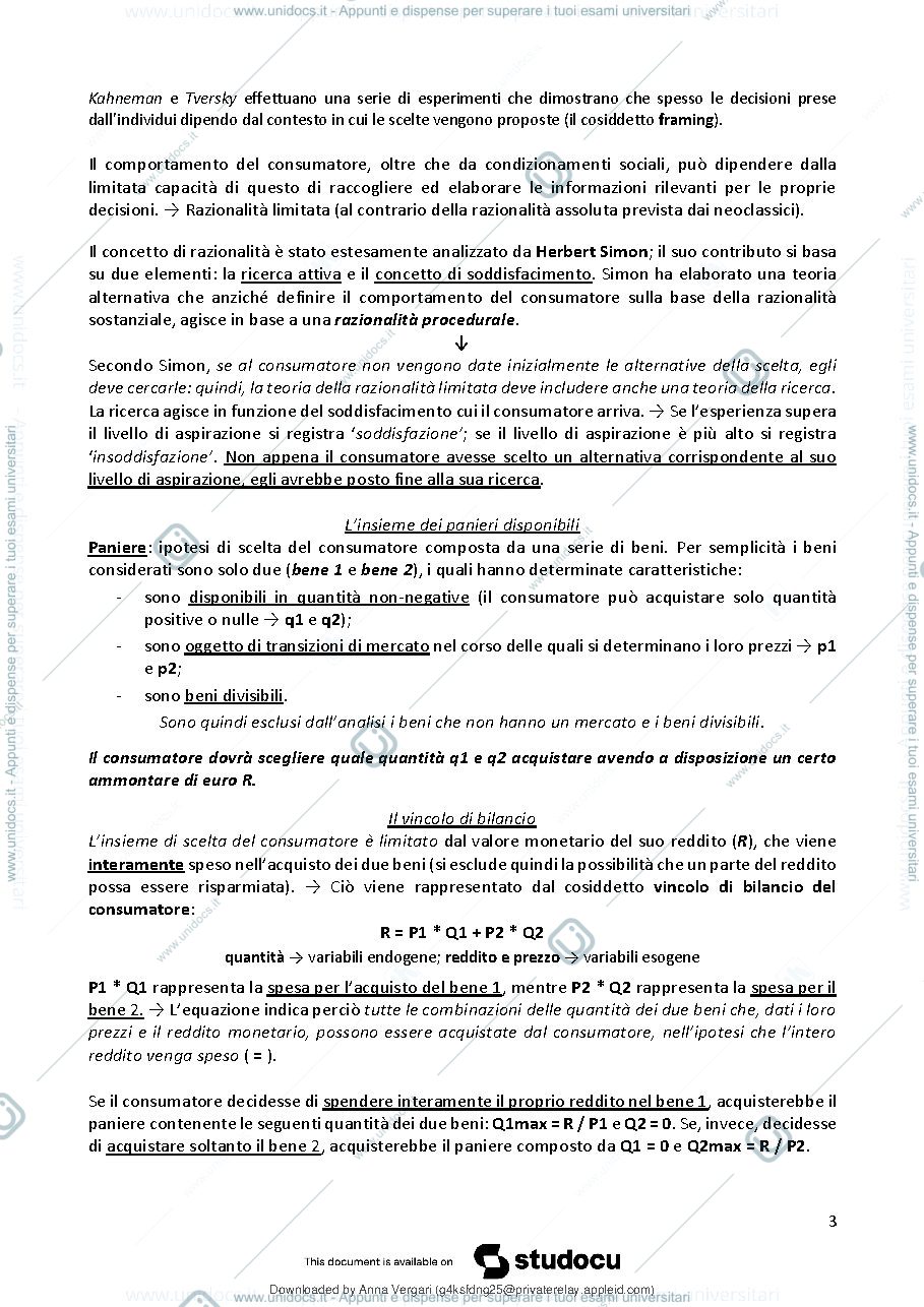 Anteprima pagina 4 — ECONOMIA POLITICA RIASSUNTO