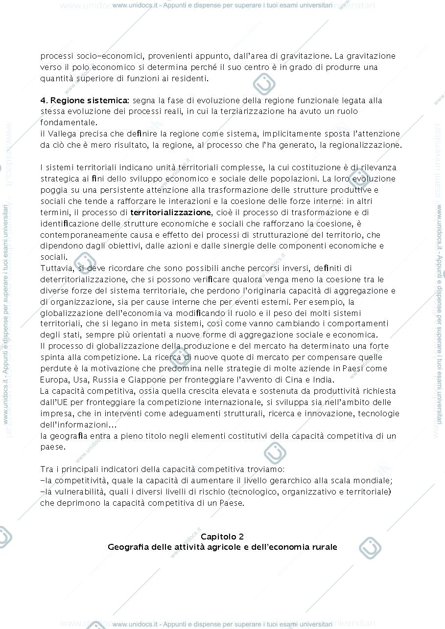 Anteprima pagina 4 — geografia economica  cap 1-11