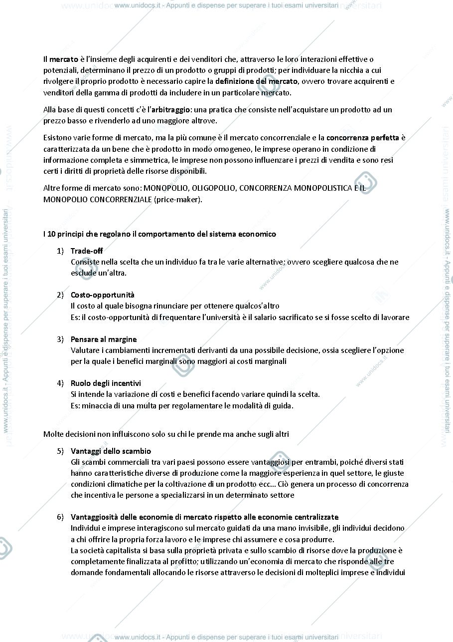 Anteprima pagina 2 — Appunti Economia Politica 