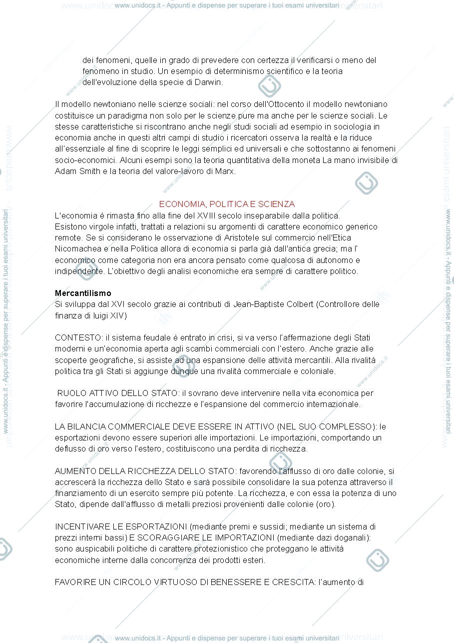Anteprima pagina 4 — appunti di economia politica magda fontana