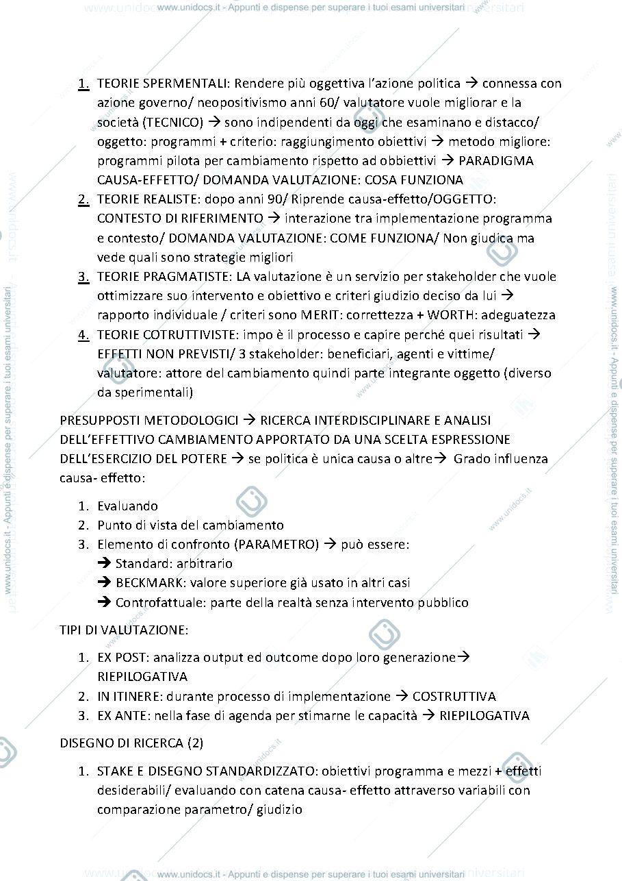 Anteprima pagina 2 — Riassunto Capitoli 2,3,4,6 di Lippi (docente: Valentini)