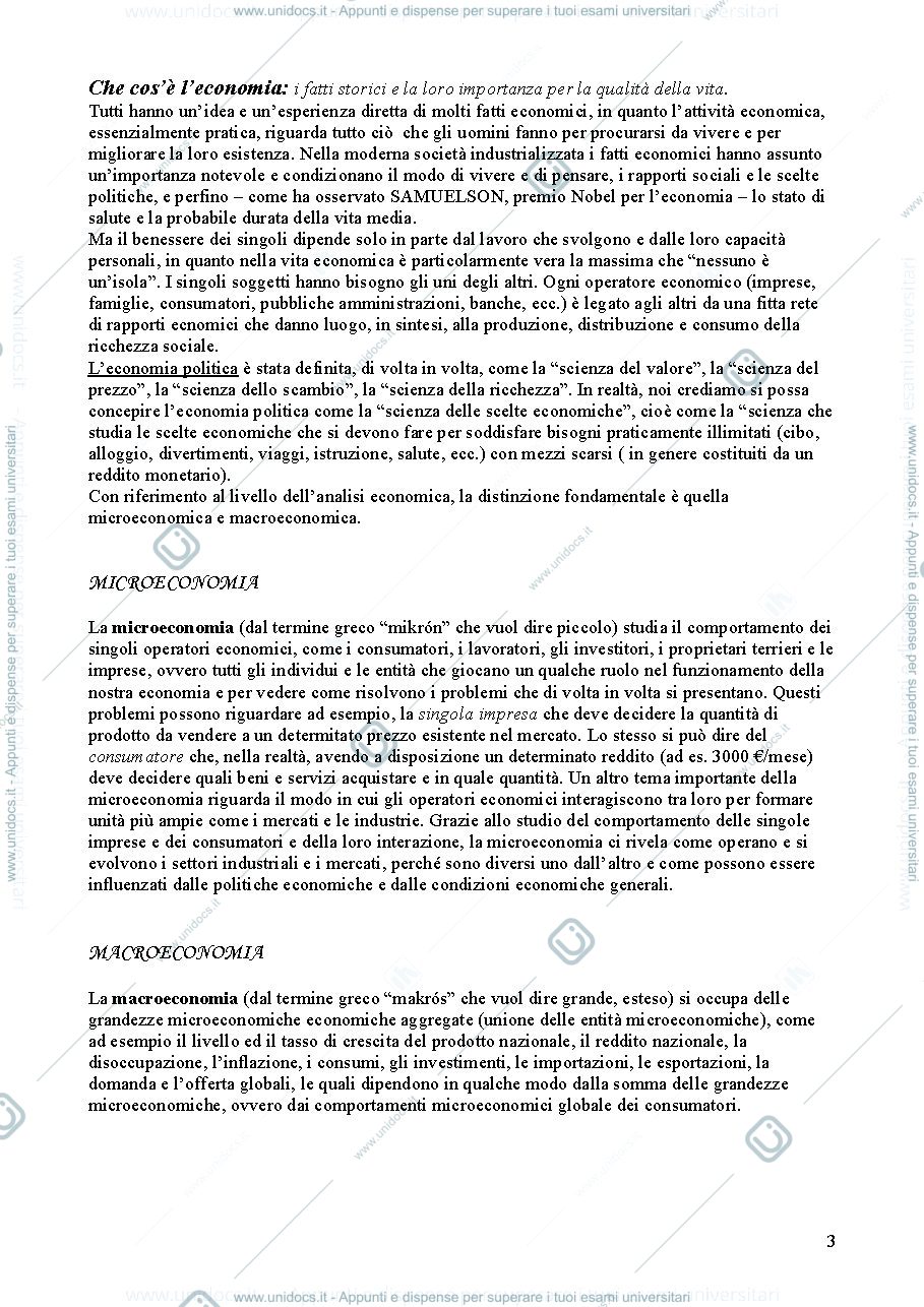 Anteprima pagina 3 — Elementi di economia 