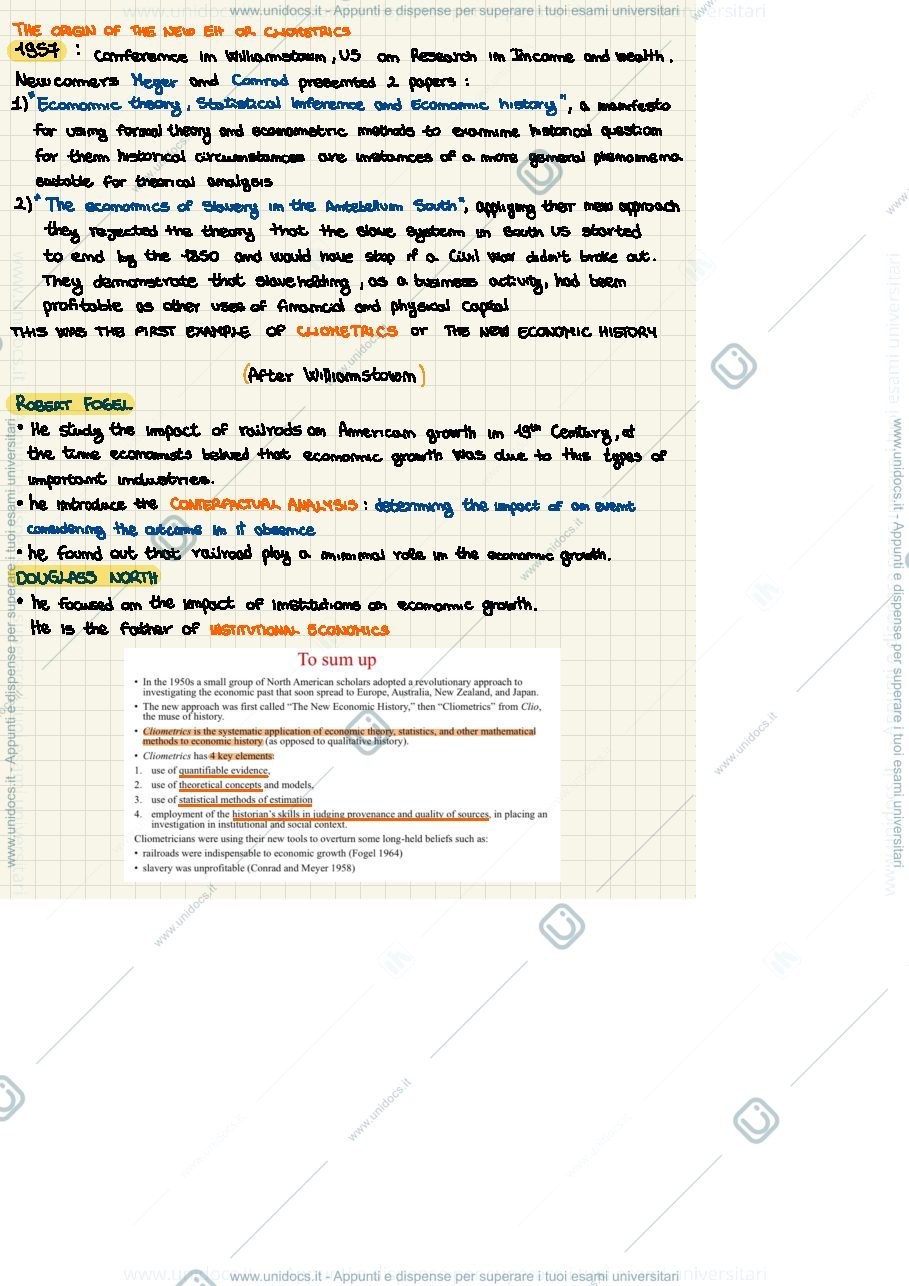 Anteprima pagina 3 — Economic History First Midterm