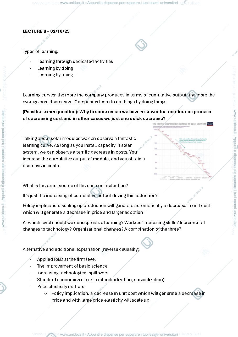 Anteprima pagina 1 — Economics of Innovation 2025-26