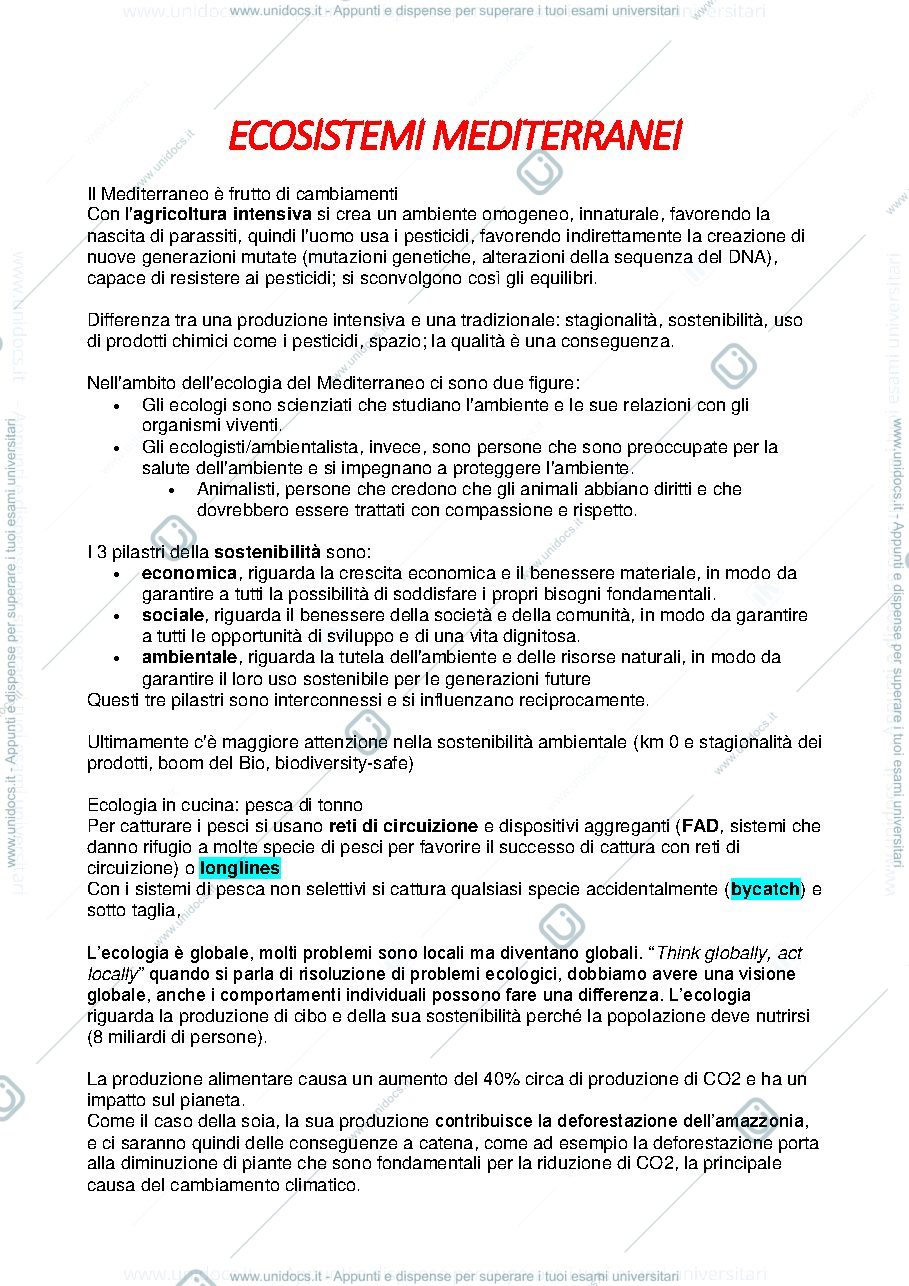 Anteprima pagina 1 — Ecosistemi Mediterranei 2023