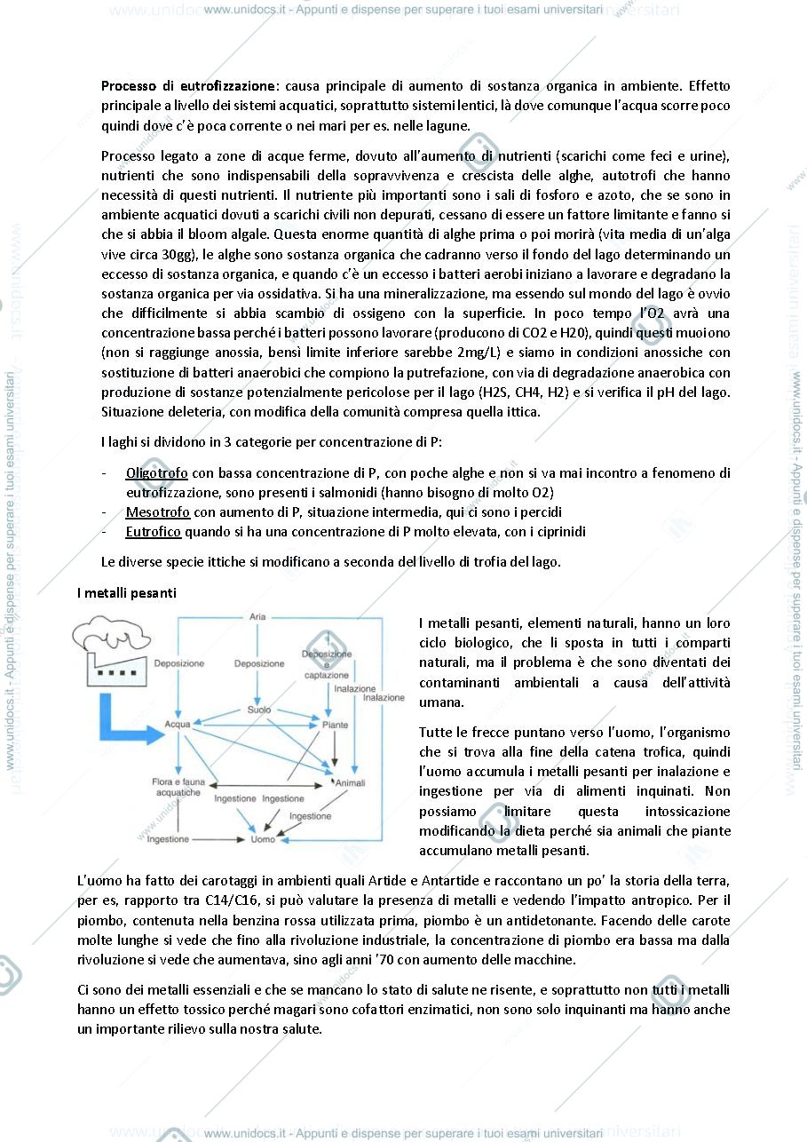 Anteprima pagina 2 — Appunti di Ecotossicologia 20/21