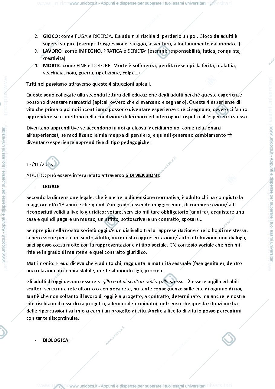 Anteprima pagina 2 — Appunti di educazione adulti e anziani