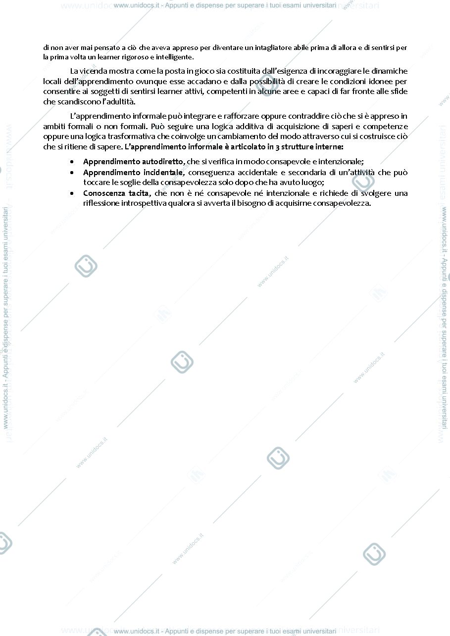 Anteprima pagina 2 — L'apprendimento adulto