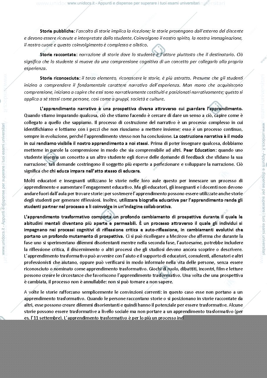 Anteprima pagina 3 — La riflessività in educazione