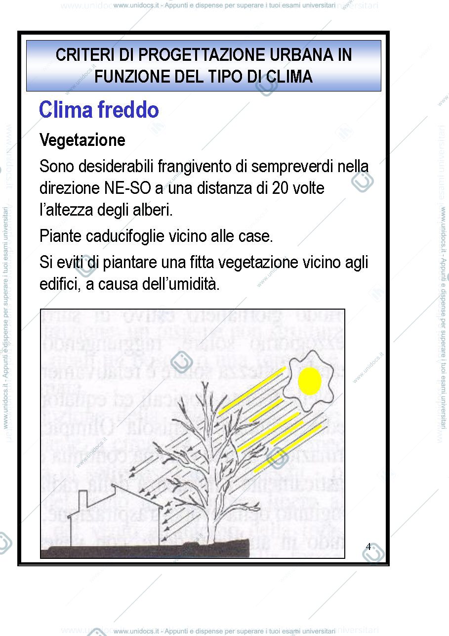 Anteprima pagina 4 — Lezione 2 - Bioclimatica
