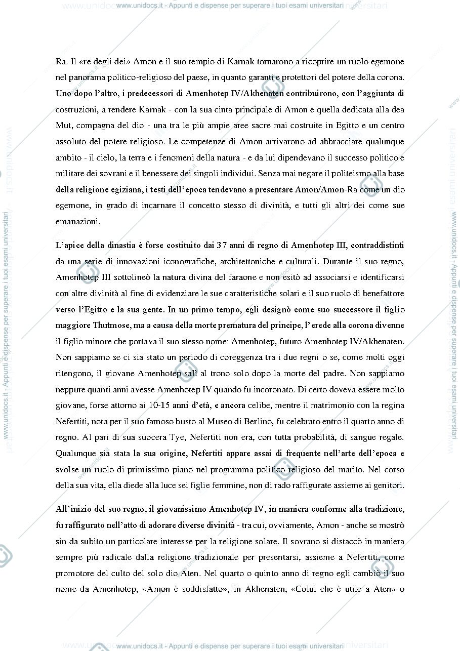 Anteprima pagina 3 — Adorare Aten - Testi dalla corte del faraone Akhenaten