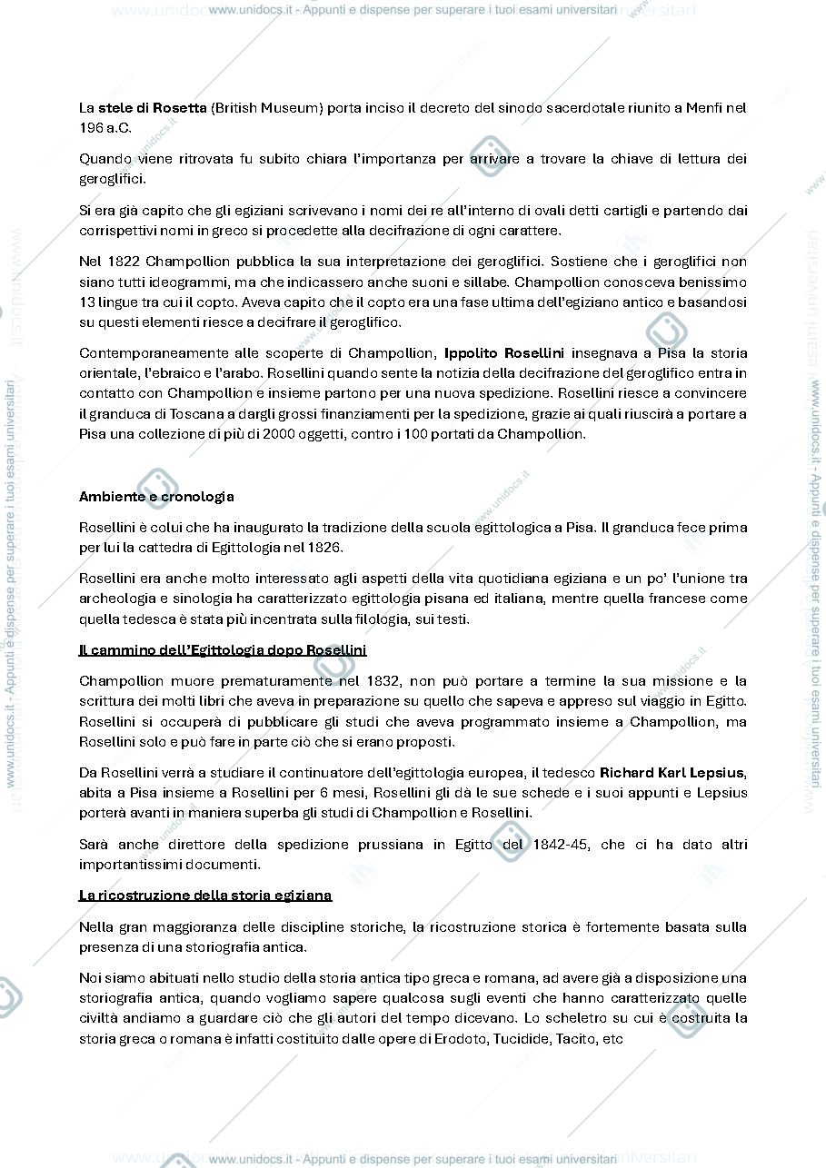 Anteprima pagina 4 — Appunti Egittologia unipi