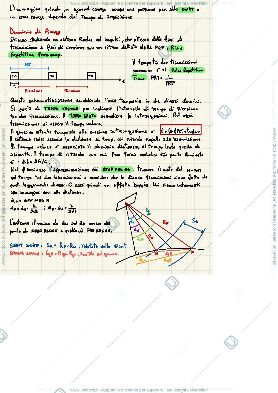 Anteprima pagina 4 — Elaborazione delle Immagini Radar