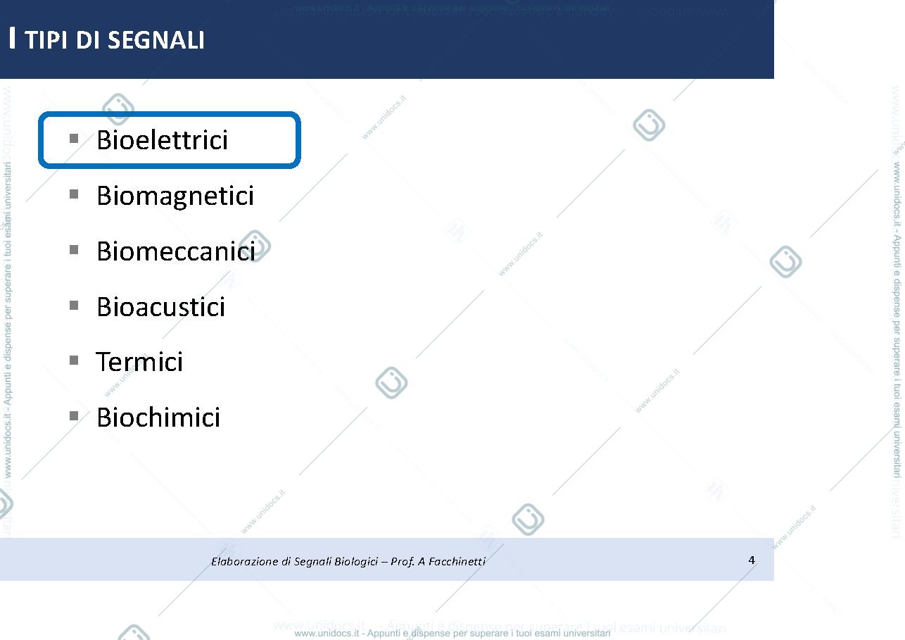 Anteprima pagina 4 — slide introduzione al corso