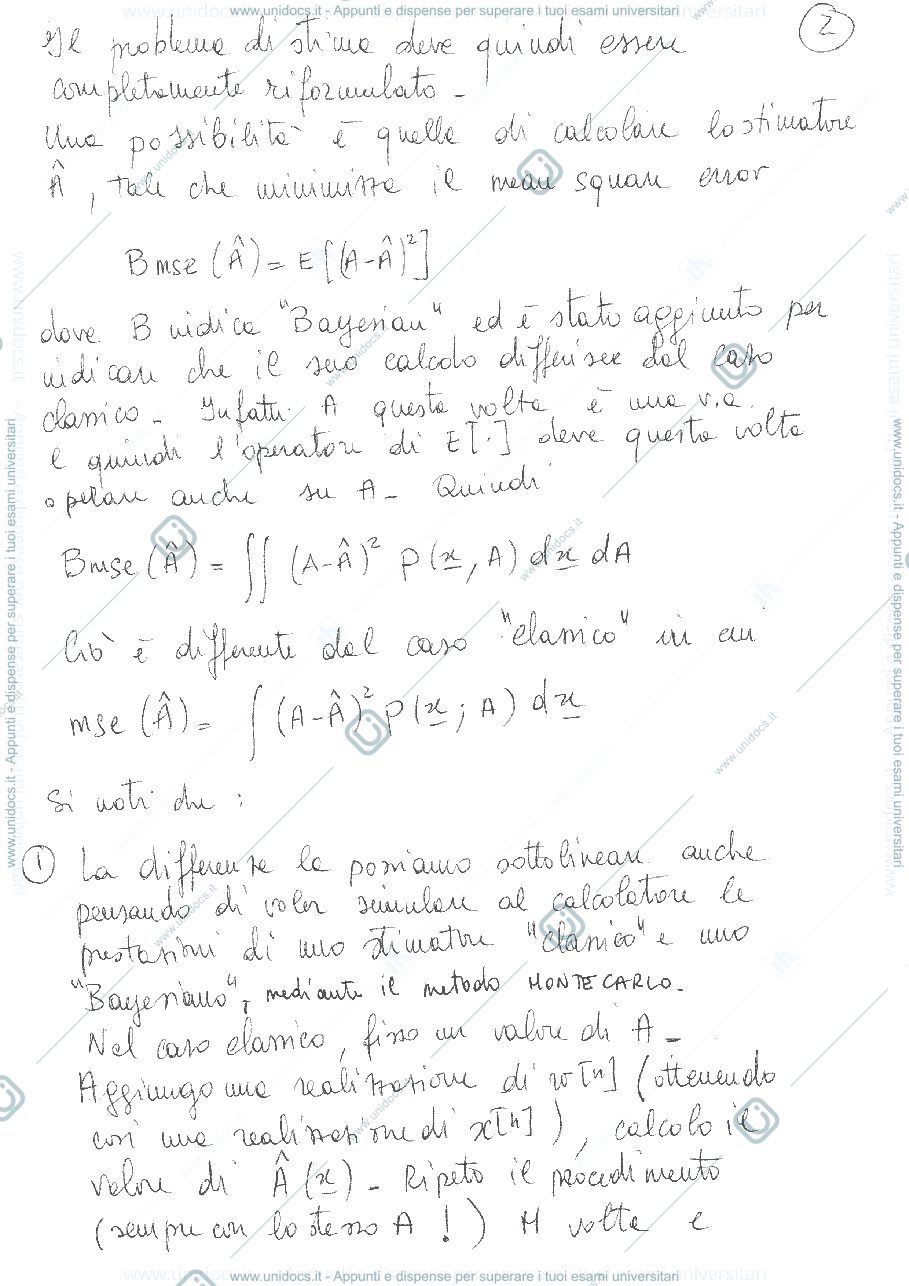 Anteprima pagina 2 — Stima Bayesiana