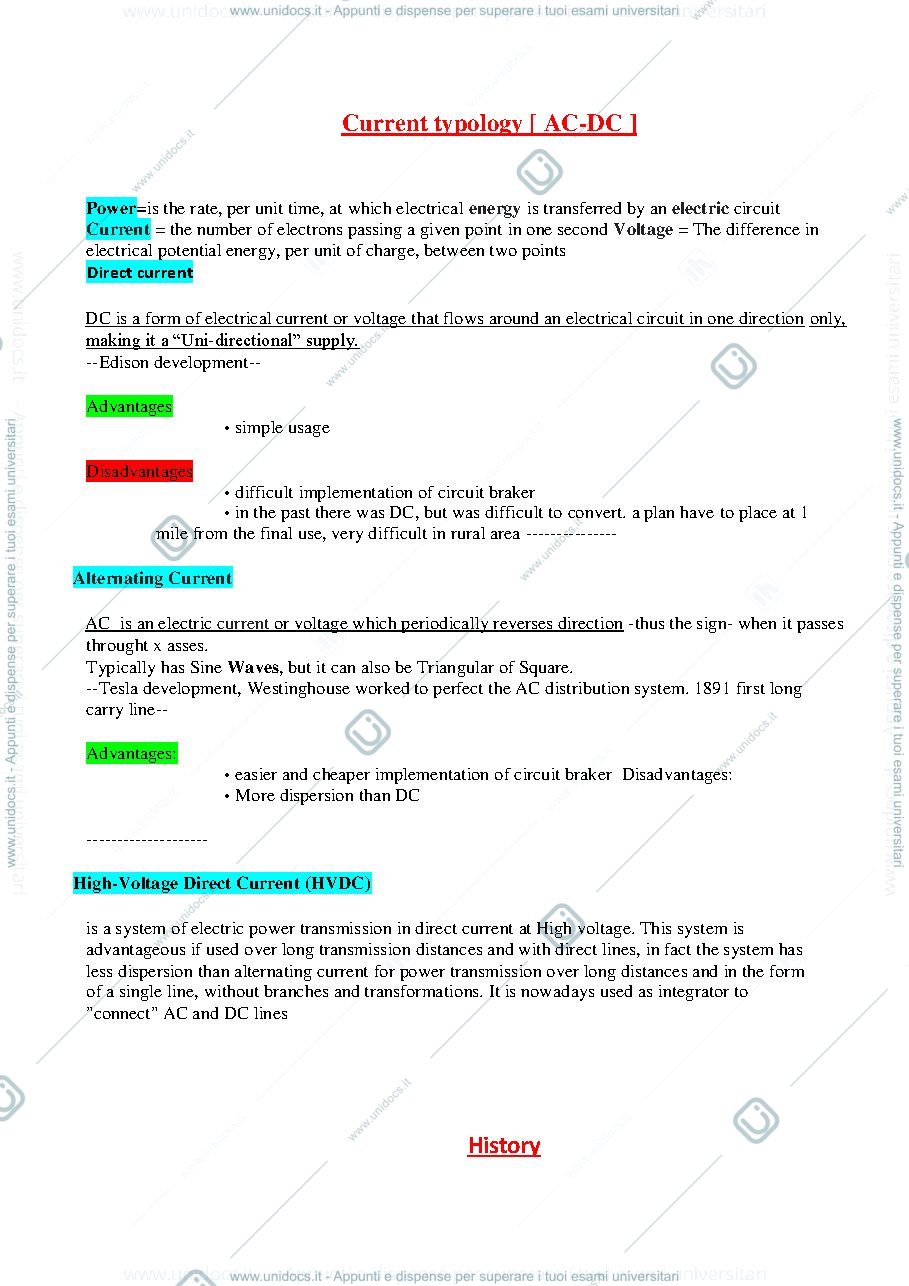 Anteprima pagina 1 — Electric System Theory