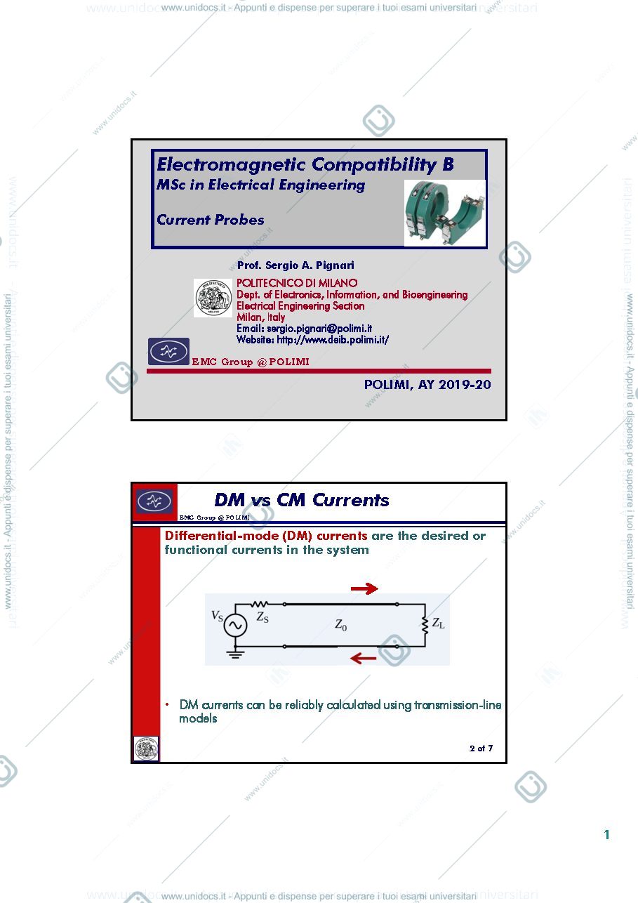 Anteprima pagina 1 — 054165 - 00 - Current Probes
