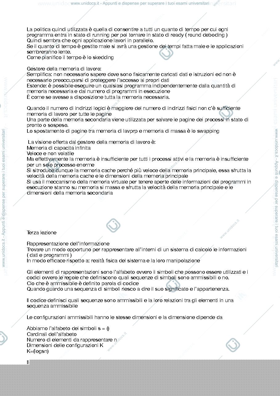 Anteprima pagina 2 — fondamenti informatica