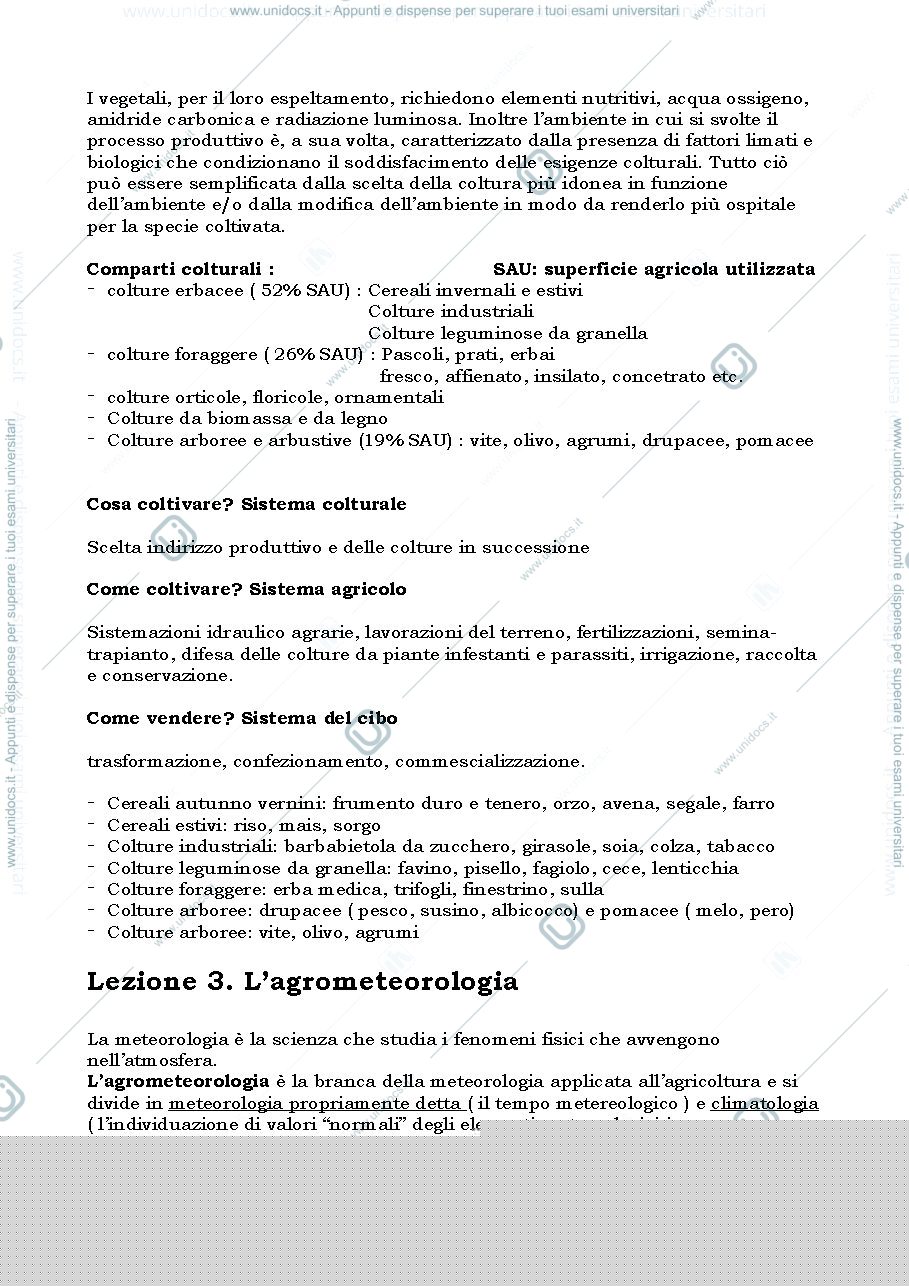 Anteprima pagina 4 — Elementi di agronomia