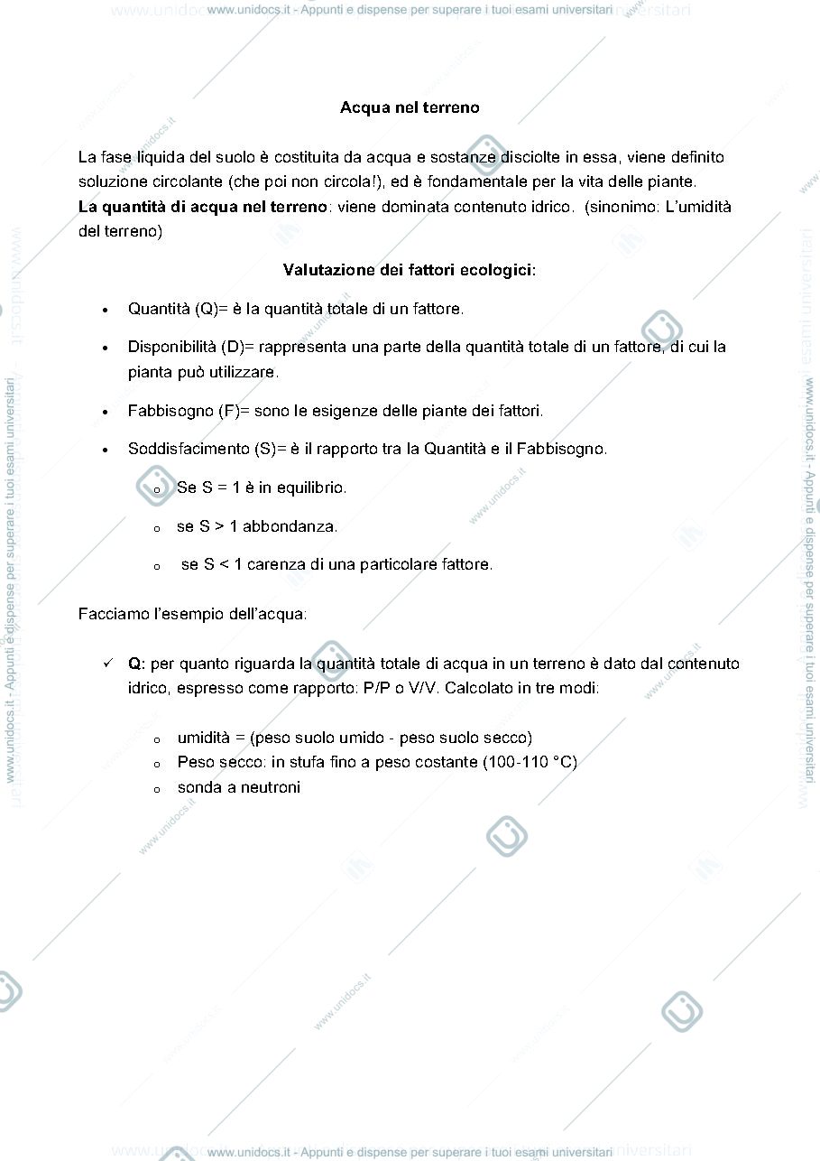 Anteprima pagina 1 — acqua nel terreno