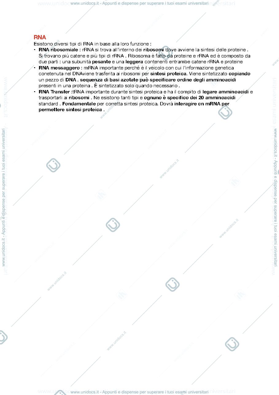 Anteprima pagina 3 — Appunti Elementi di biologia generale Mod.2