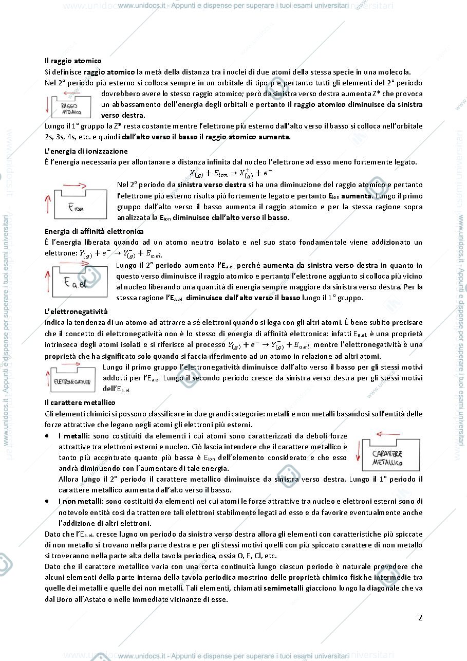 Anteprima pagina 2 — Metà programma di chimica