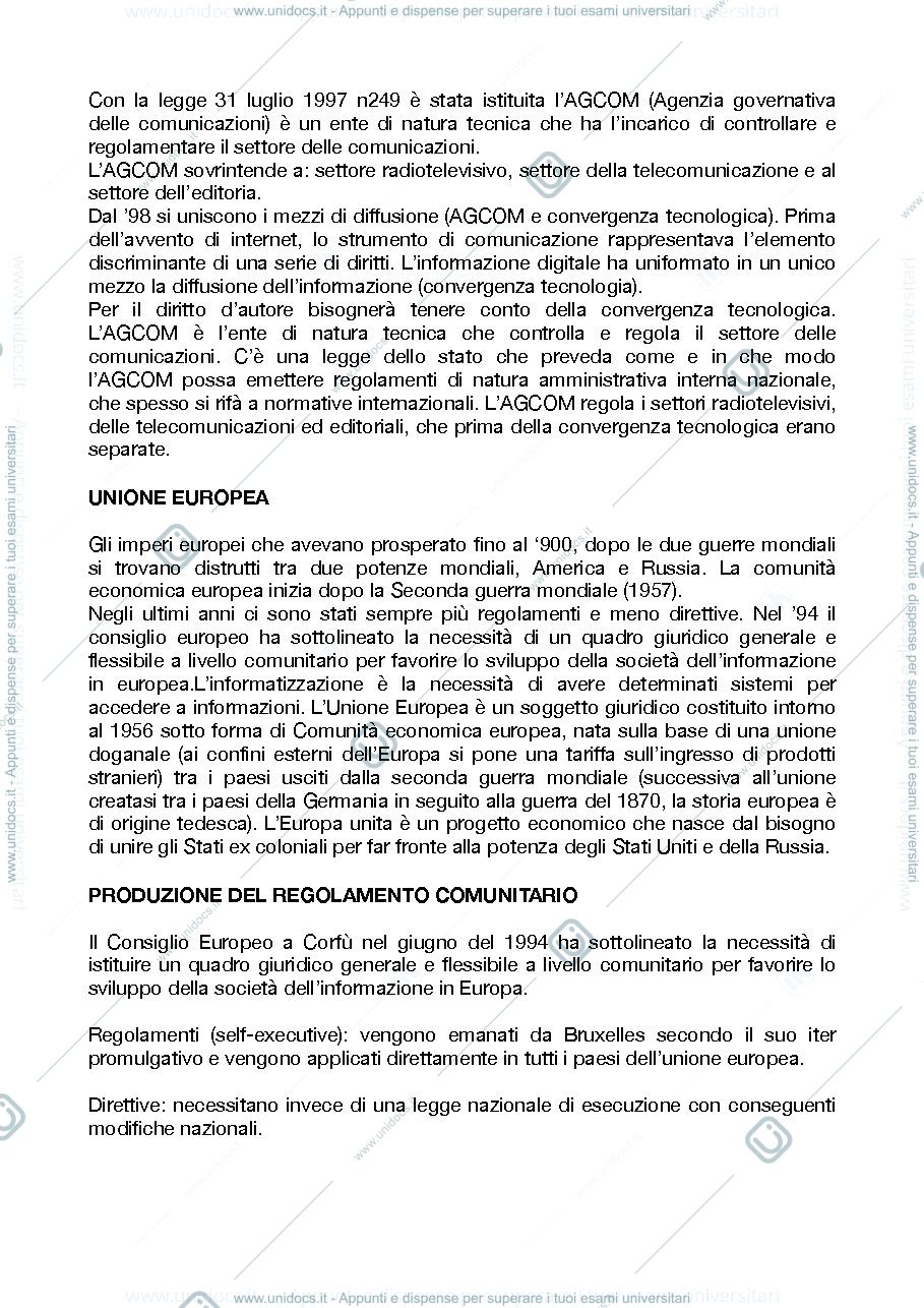 Anteprima pagina 2 — Elementi di diritto dell'informazione musicale