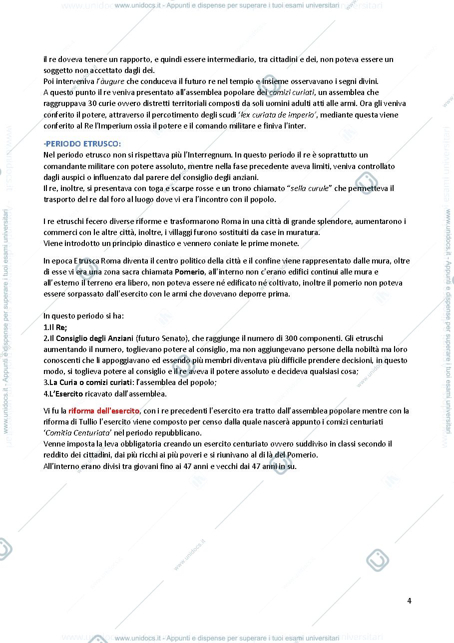 Anteprima pagina 4 — Diritto romano privato e pubblico