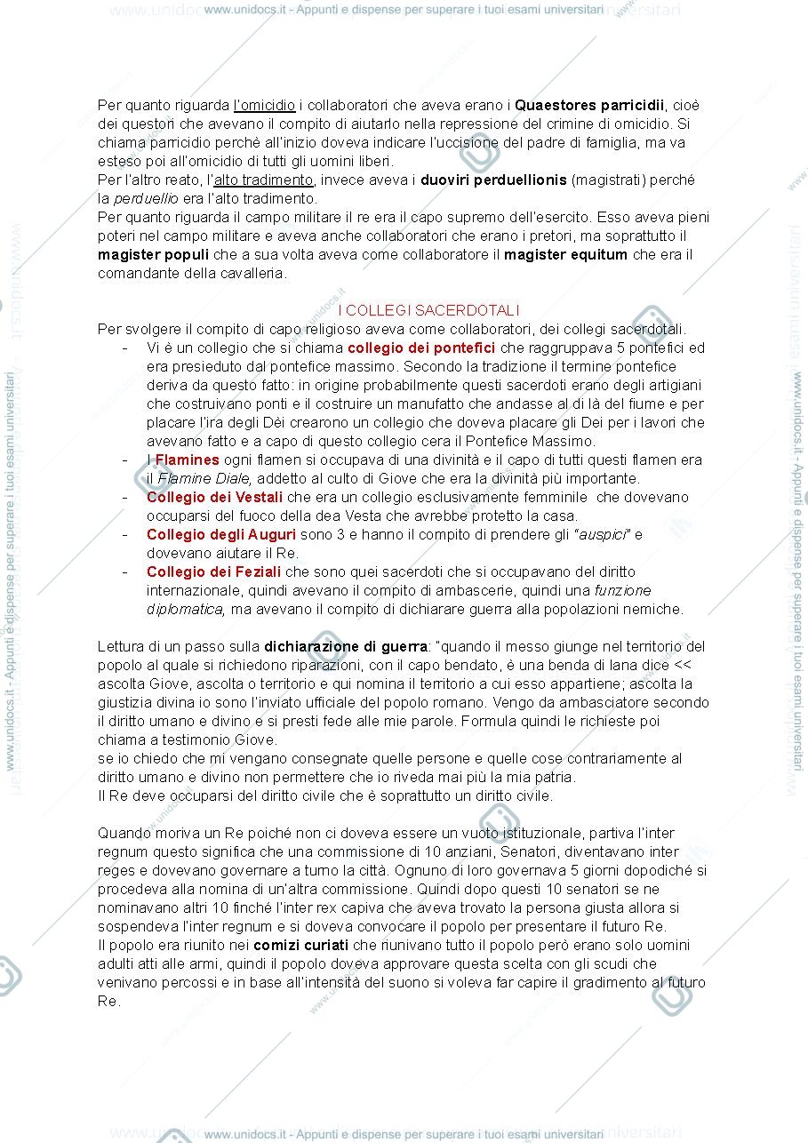 Anteprima pagina 2 — DISPENSA ELEMENTI DI DIRITTO ROMANO PUBBLICO E PRIVATO 