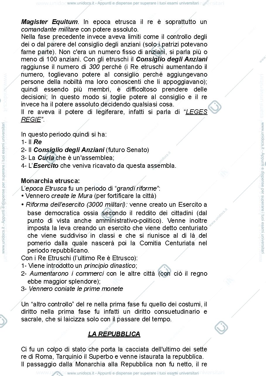 Anteprima pagina 4 — dispensa diritto romano