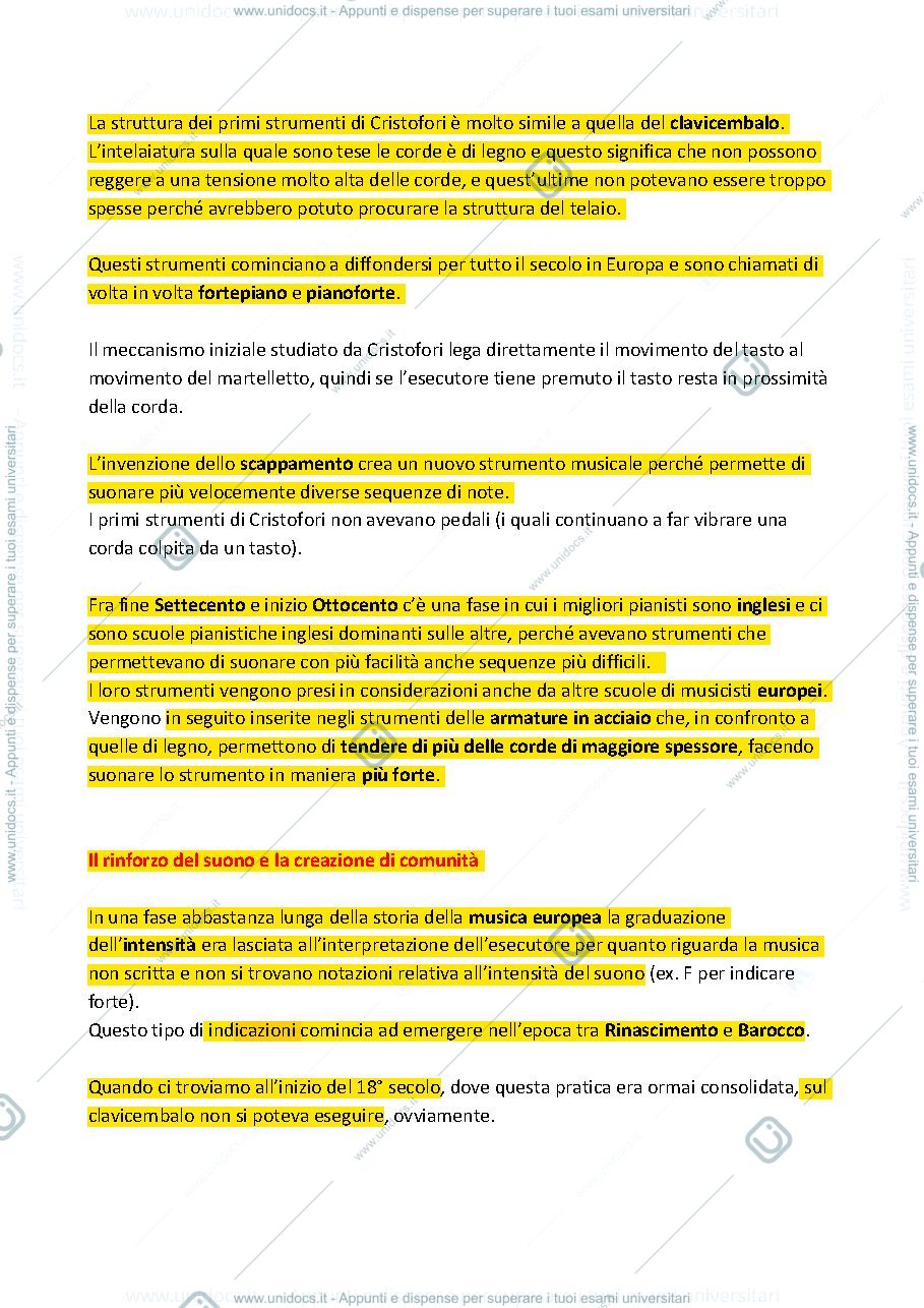 Anteprima pagina 2 — Riassunto Lezioni Economia dei beni musicali