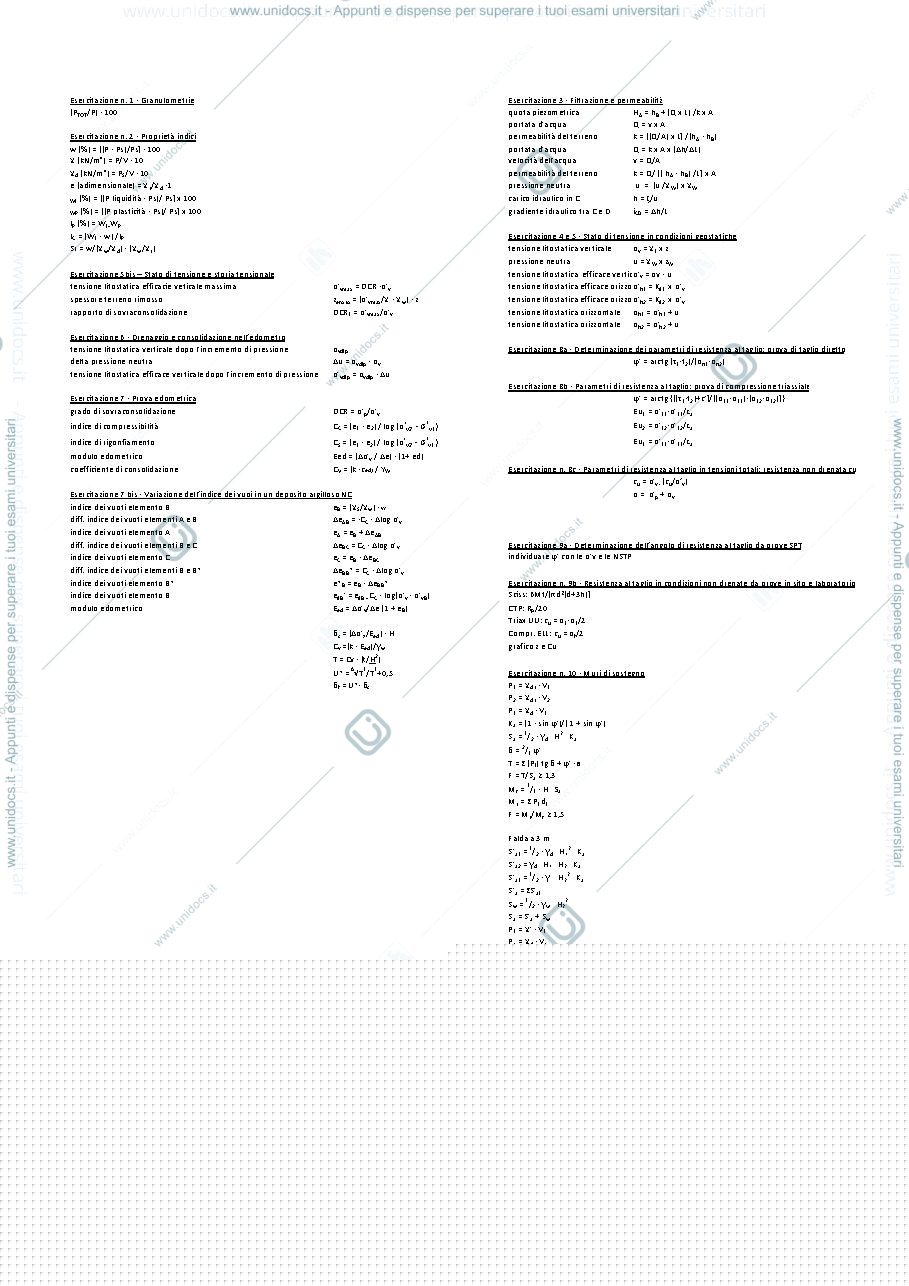 Anteprima pagina 1 — DISPENSE DI GEOTECNICA