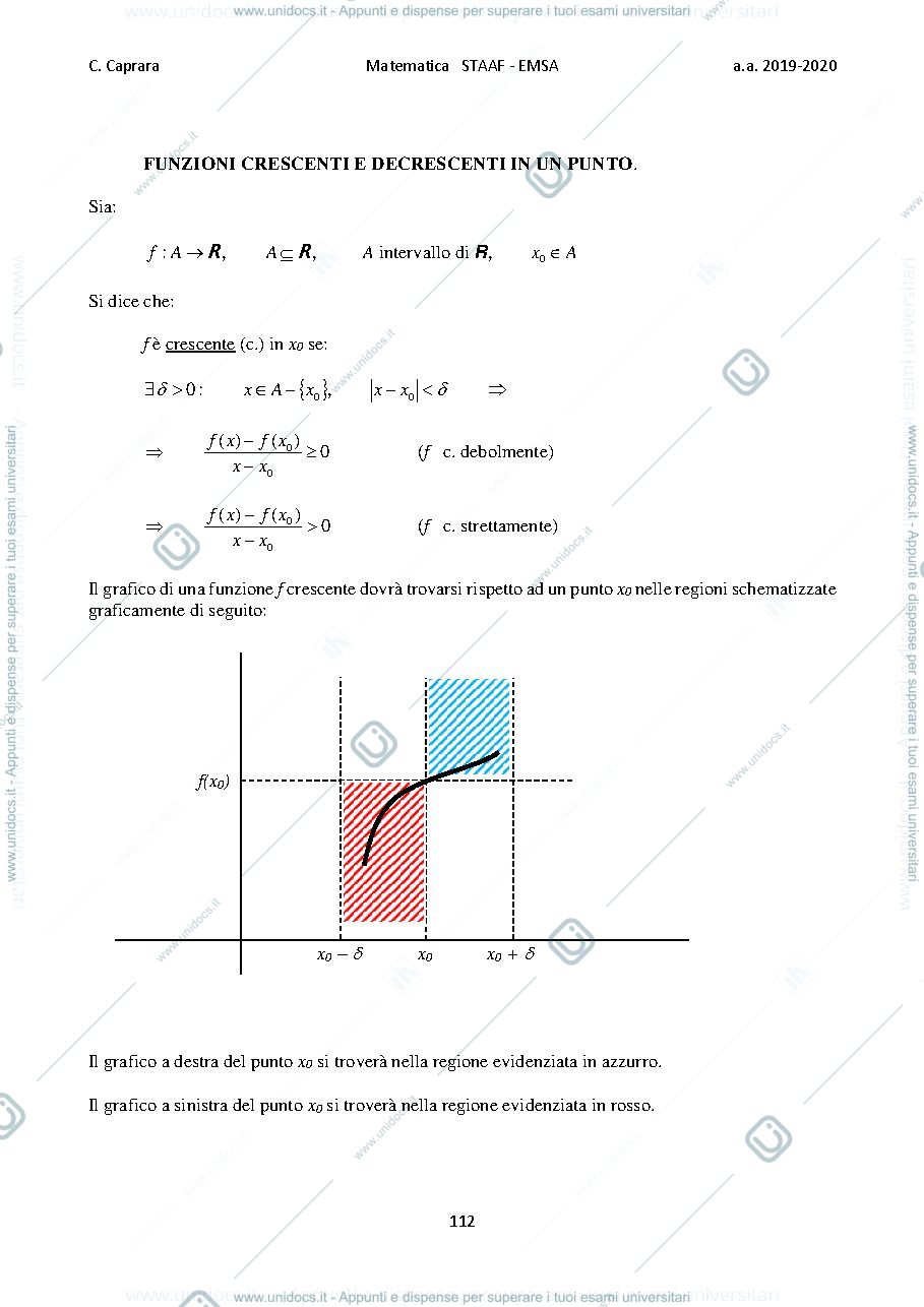 Anteprima pagina 3 — Definizione derivata seconda o di ordine secondo 