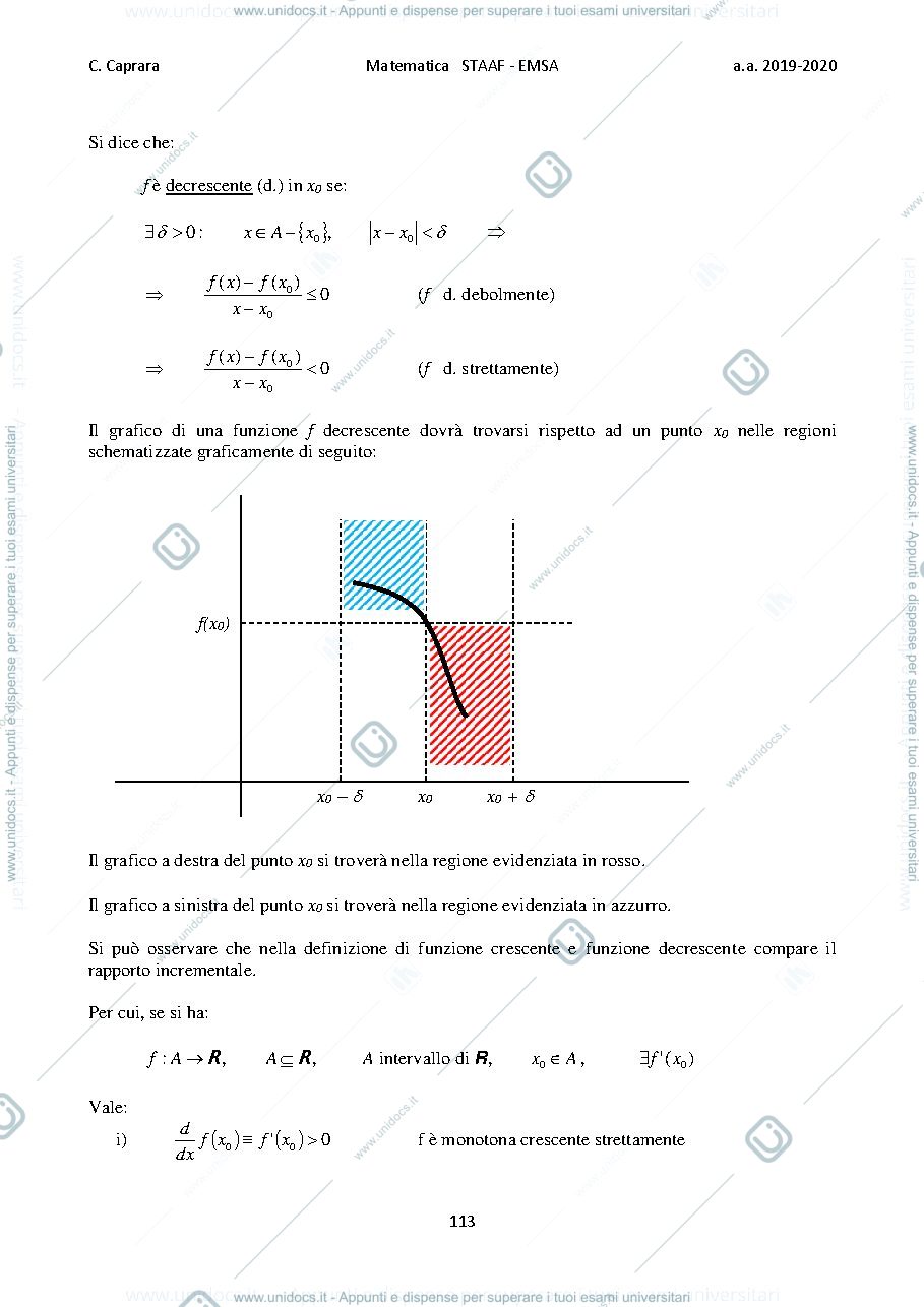 Anteprima pagina 4 — Definizione derivata seconda o di ordine secondo 