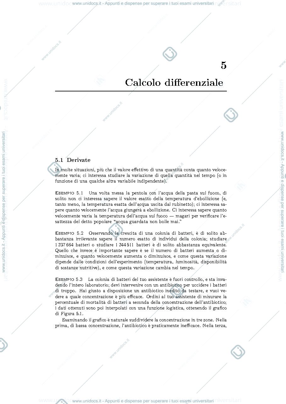 Anteprima pagina 1 — Dispense matematica
