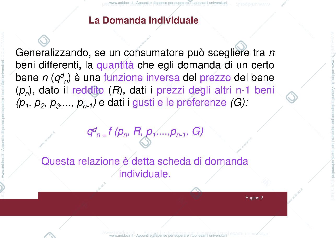 Anteprima pagina 2 — Dispense equilibrio ed elasticità