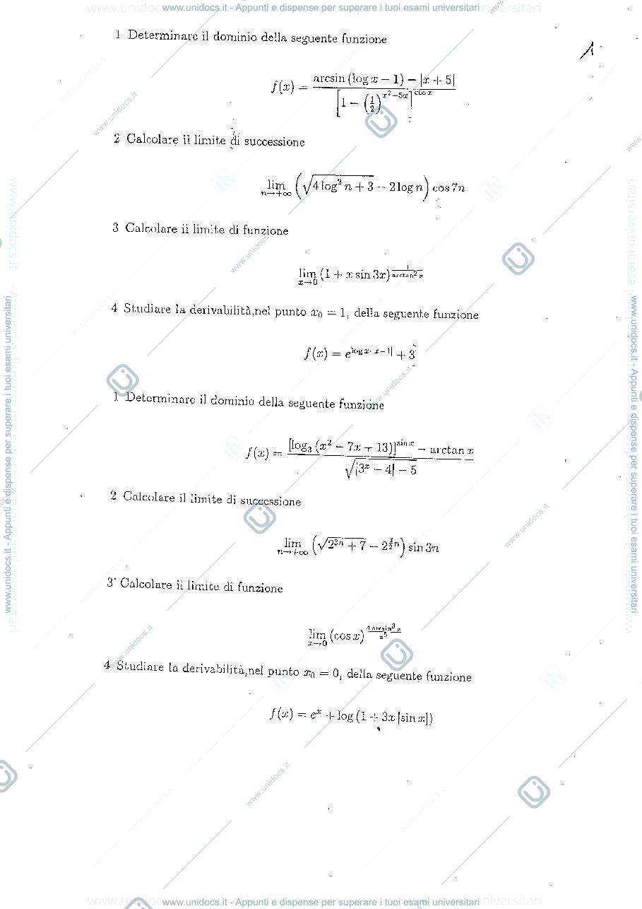 Anteprima pagina 2 — Dispense matematica