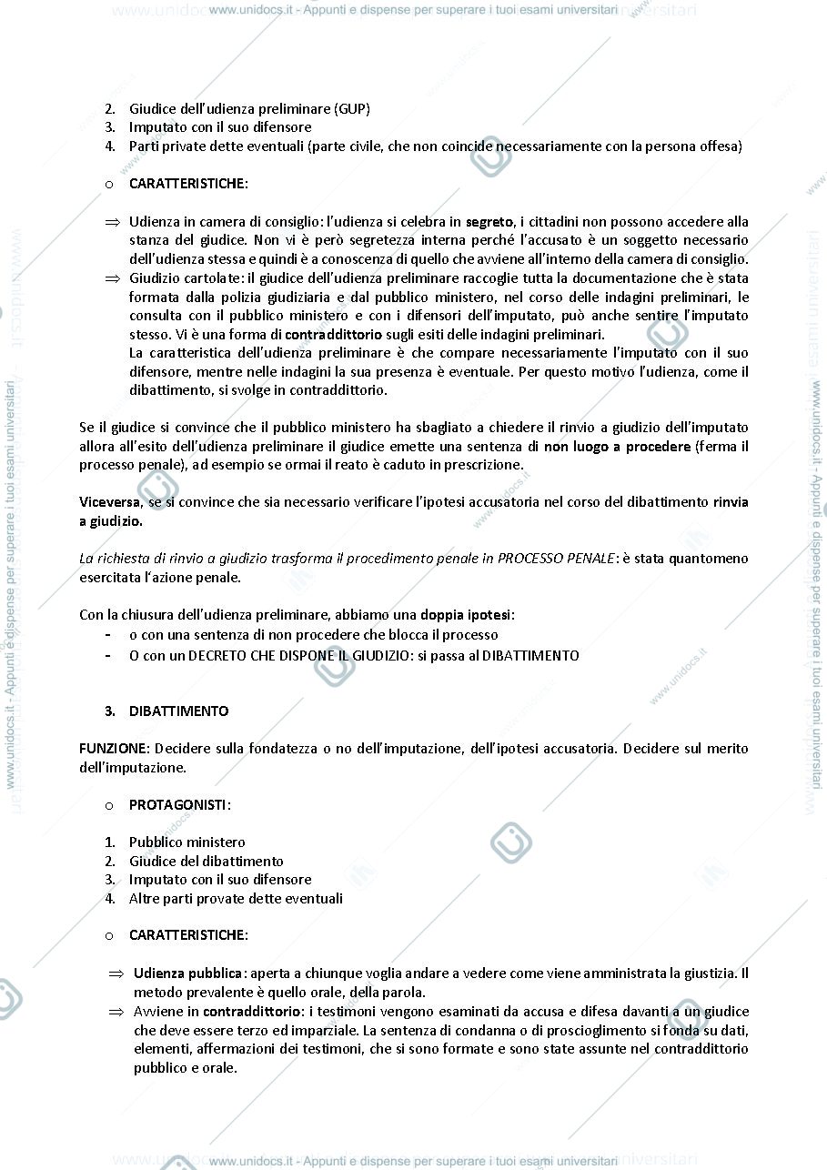 Anteprima pagina 4 — elementi di procedura penale