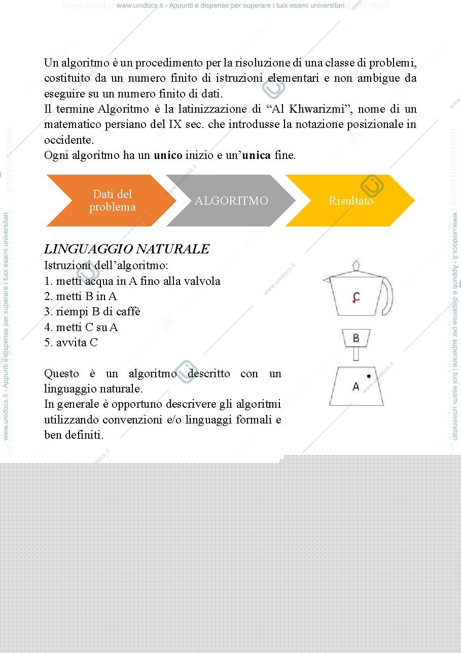 Anteprima pagina 3 — APPUNTI DI ELEMENTI DI PROGRAMMAZIONE